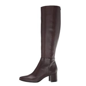 CALVIN KLEIN Freeda Knee High Leather Boot